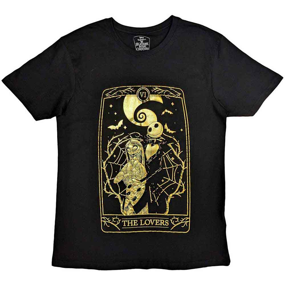 Disney | The Nightmare Before Christmas Jack & Sally Lovers - T-Shirt Black