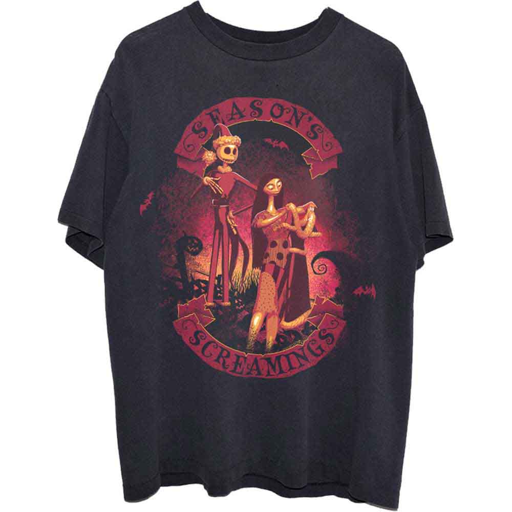 Disney | The Nightmare Before Christmas Season's Screamings - T-Shirt Black