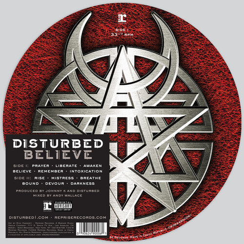 Disturbed | Believe [Explicit Content] (Picture Disc Vinyl) - Vinyl