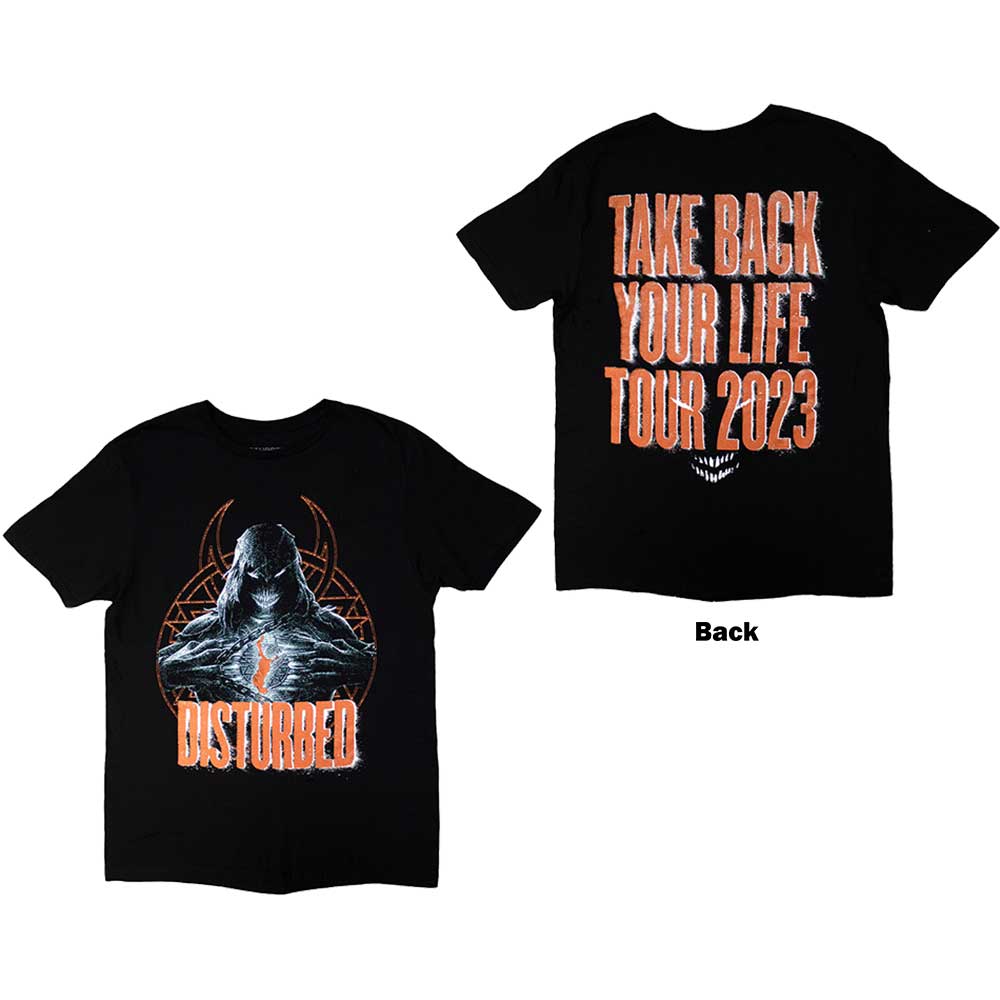 Disturbed | European Tour '23 Take Back - Black