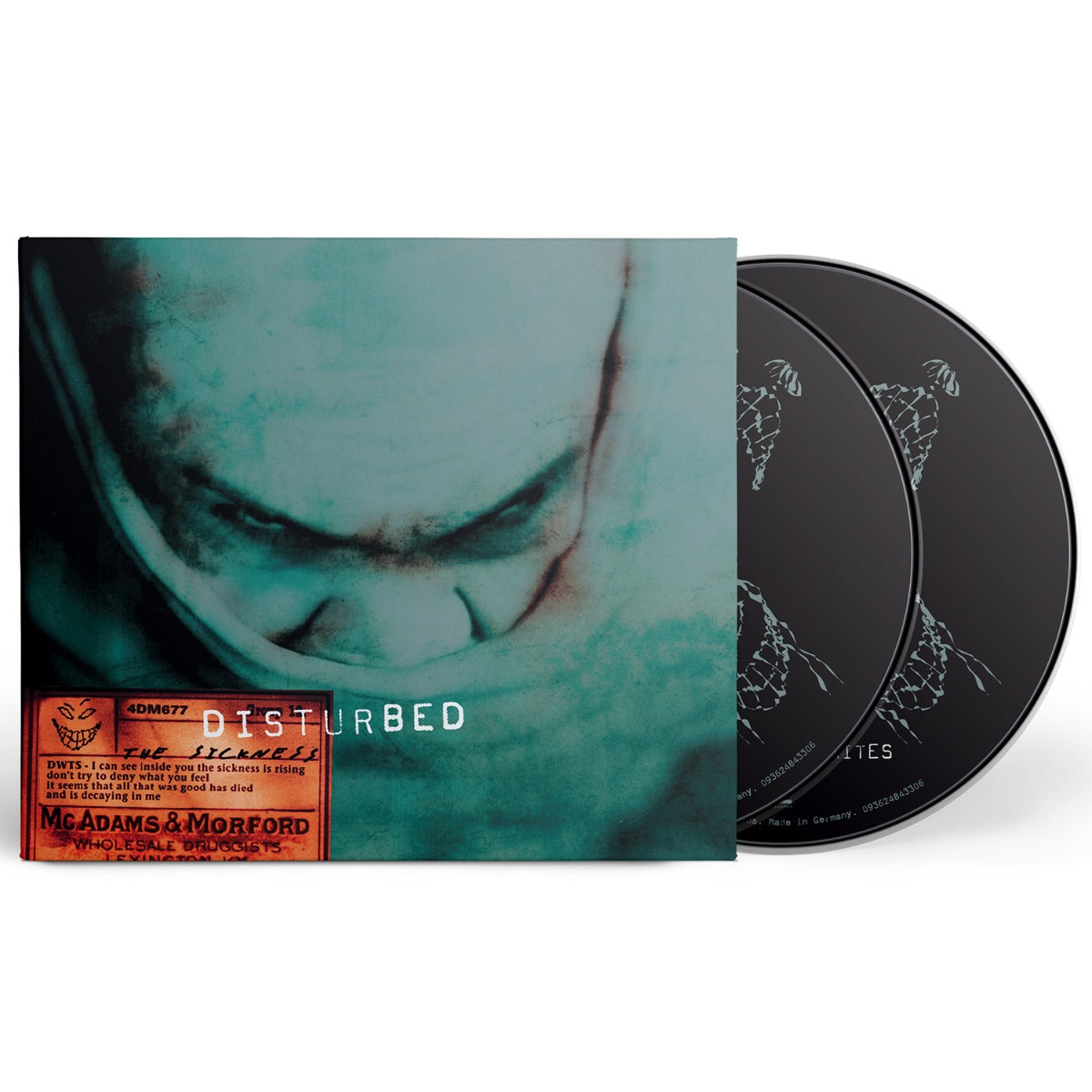 Disturbed | The Sickness [Explicit Content] (25th Anniversary Edition) (2 Cd's) - CD