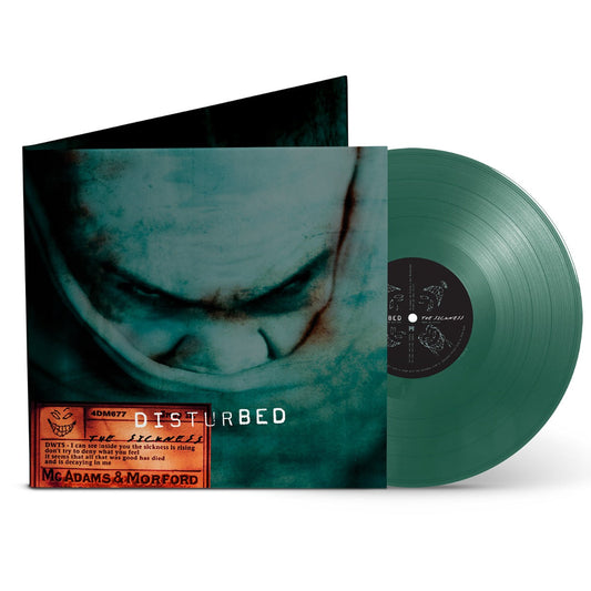 Disturbed | The Sickness [Explicit Content] (25th Anniversary Edition, Green Vinyl) - Vinyl