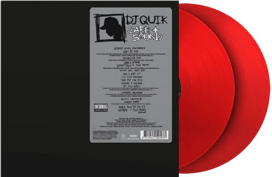 Dj Quik | Safe & Sound (Limited Edition, 180-Gram Translucent Red Colored Vinyl) [Import] (2 Lp's) - Vinyl