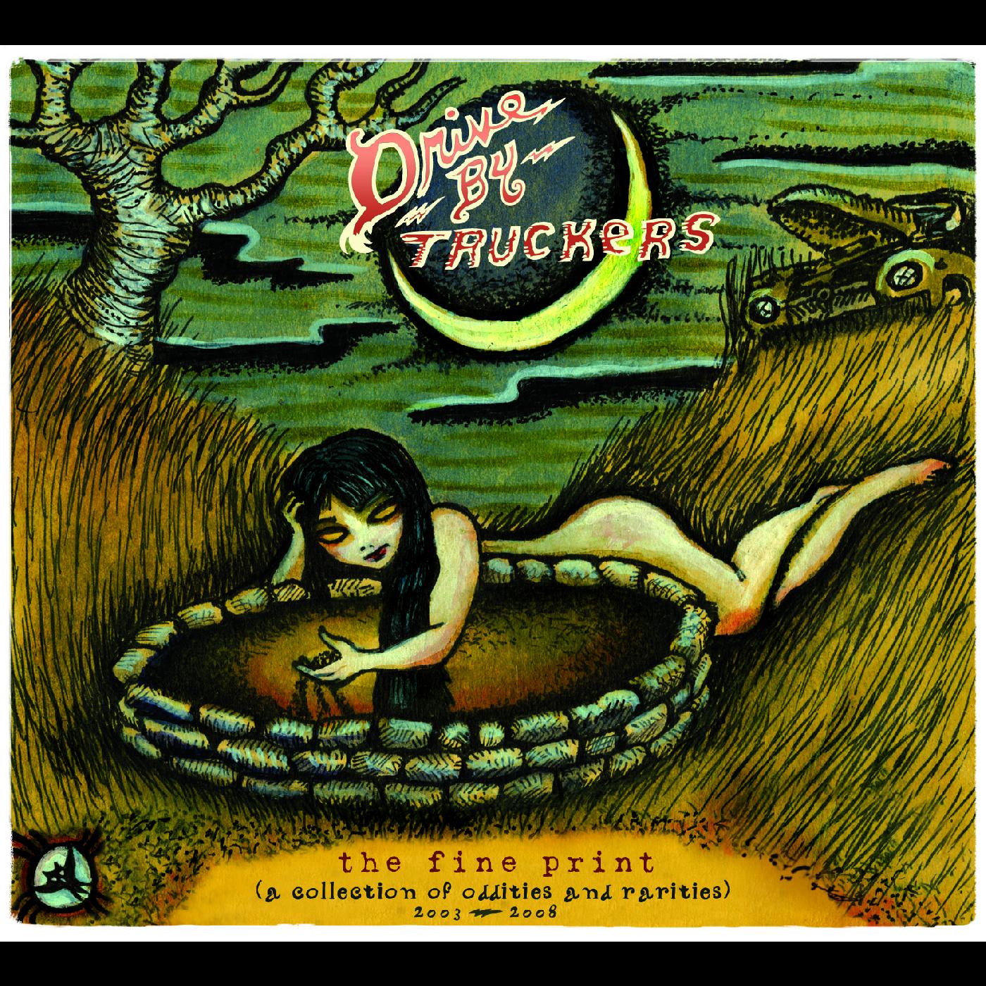 Drive-By Truckers | The Fine Print (Crystal Blue Curaçao Vinyl) - Vinyl
