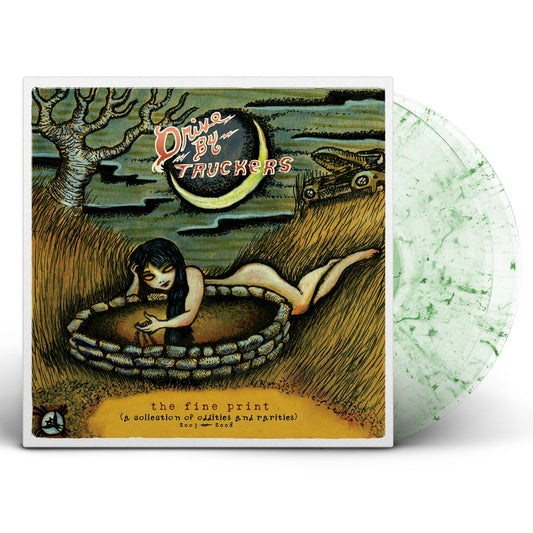 Drive-By Truckers | The Fine Print (Gatefold LP Jacket, Limited Edition, 180 Gram Vinyl, Clear Vinyl, Green) (2 Lp's) - Vinyl