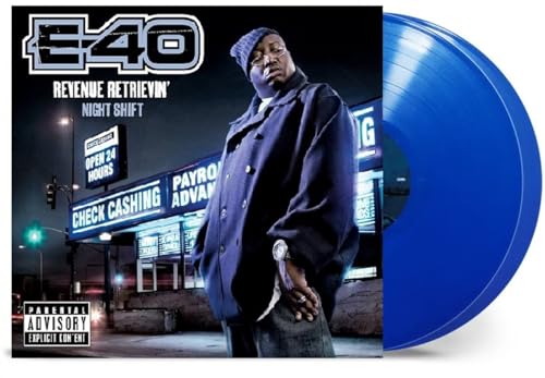 E-40 | Revenue Retrievin': Night Shift [Midnight Blue 2 LP] - Vinyl