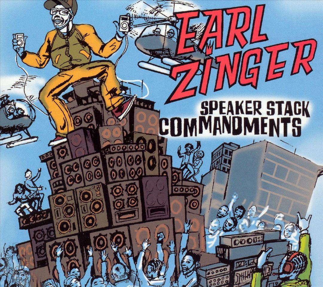 Earl Zinger | Speaker Stack Comman - CD