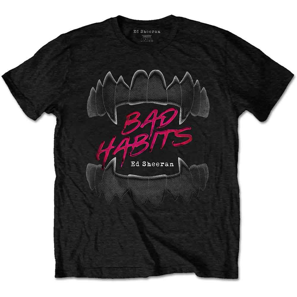 Ed Sheeran | Bad Habits - Black
