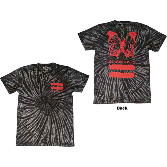 Ed Sheeran | Red Equals Butterfly - T-Shirt Black