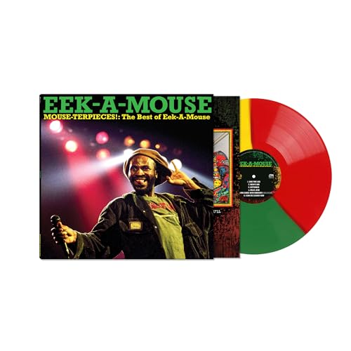 EEK-A-MOUSE | Mouse-Terpieces: The Best Of Eek-A-Mouse (Limited Edition) ( Red Green Yellow Vinyl) - Vinyl