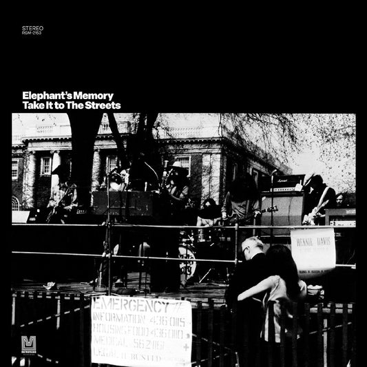 Elephant'S Memory | Take It To The Streets - Remastered (Clear With Black Swirl Vinyl) - Vinyl