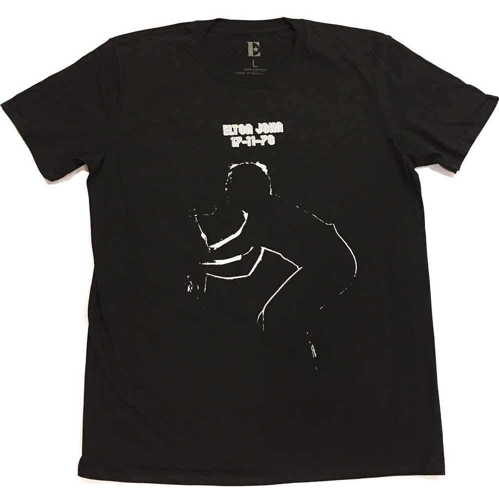Elton John | 17.11.70 Album - T-Shirt Black