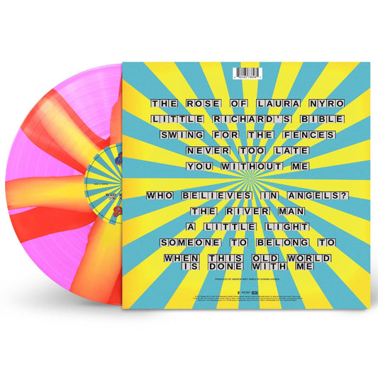 Elton John & Brandi Carlile | Who Believes In Angels? (Indie Exclusive, Limited Edition, Pink & Orange Spiral Colored Vinyl) - Vinyl