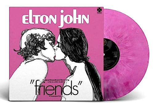 Elton John | Friends (Original Soundtrack Recording) [Marbled Pink LP] - Vinyl