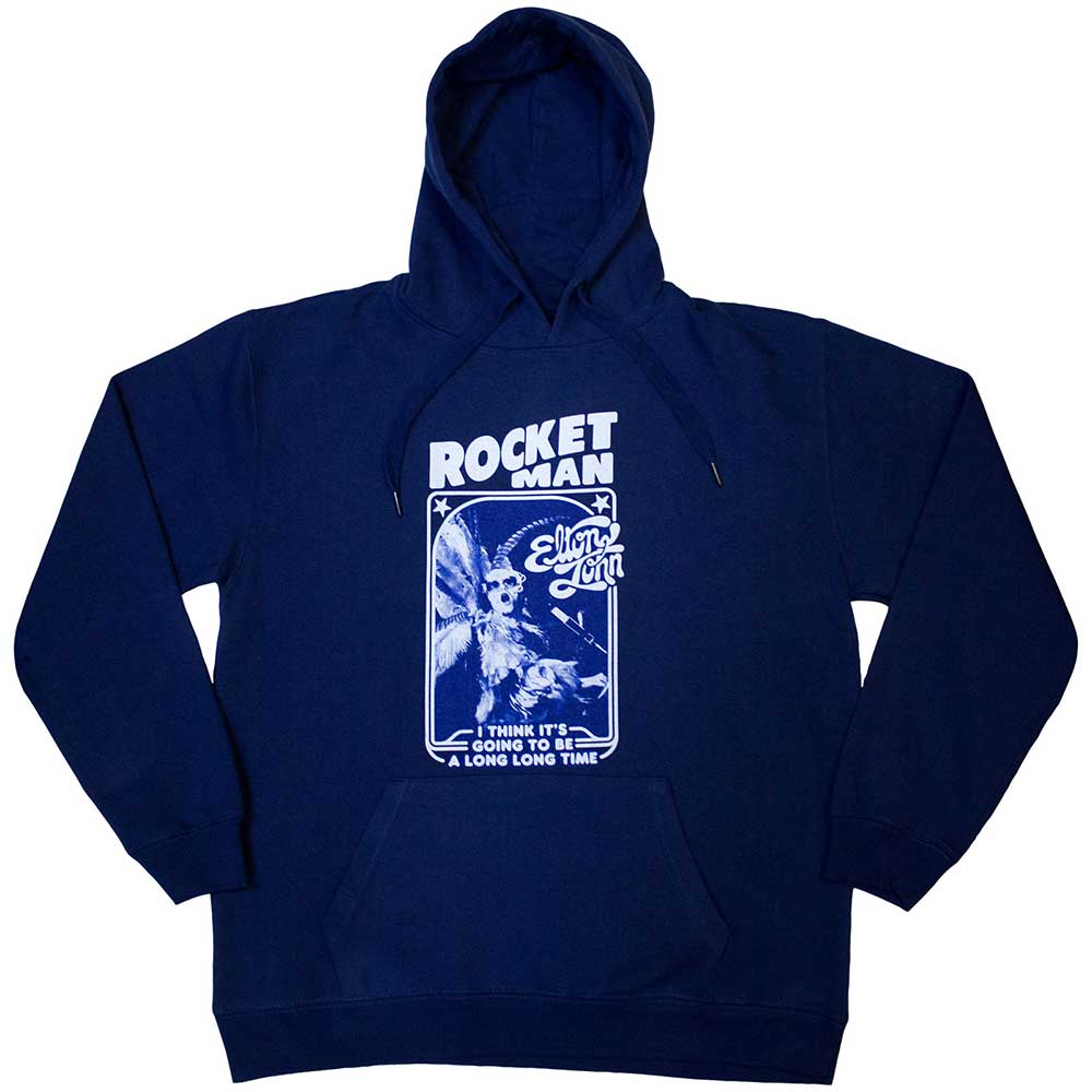Elton John | Rocketman - Feather Suit Mono - Sweatshirt Blue
