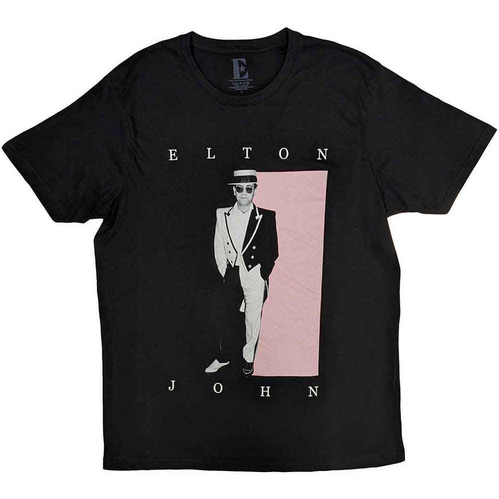 Elton John | Tux Photo - T-Shirt Black