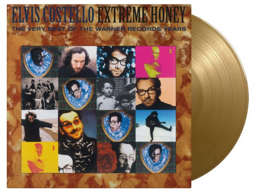 Elvis Costello | Extreme Honey: The Very Best Of The Warner Records Years (Limited Edition, 180 Gram Vinyl, Colored Vinyl, Gold) [Import] (2 Lp's) - Vinyl