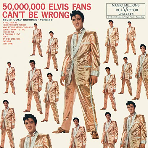 Elvis Presley | 50,000,000 Elvis Fans Can't Be Wrong: Elvis' Gold Records, Volume 2 - Vinyl