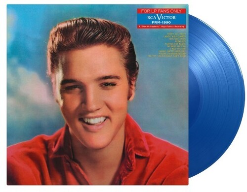 Elvis Presley | For LP Fans Only (Limited Edition, 180 Gram Vinyl, Colored Vinyl, Blue) [Import] - Vinyl