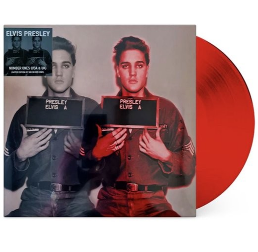 Elvis Presley | Number Ones (USA And UK) (Limited Edition, Red Colored Vinyl) [Import] - Vinyl