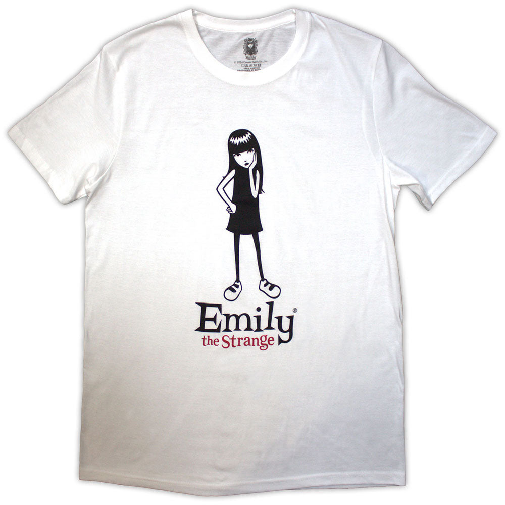 Emily The Strange | Emily Poses - White