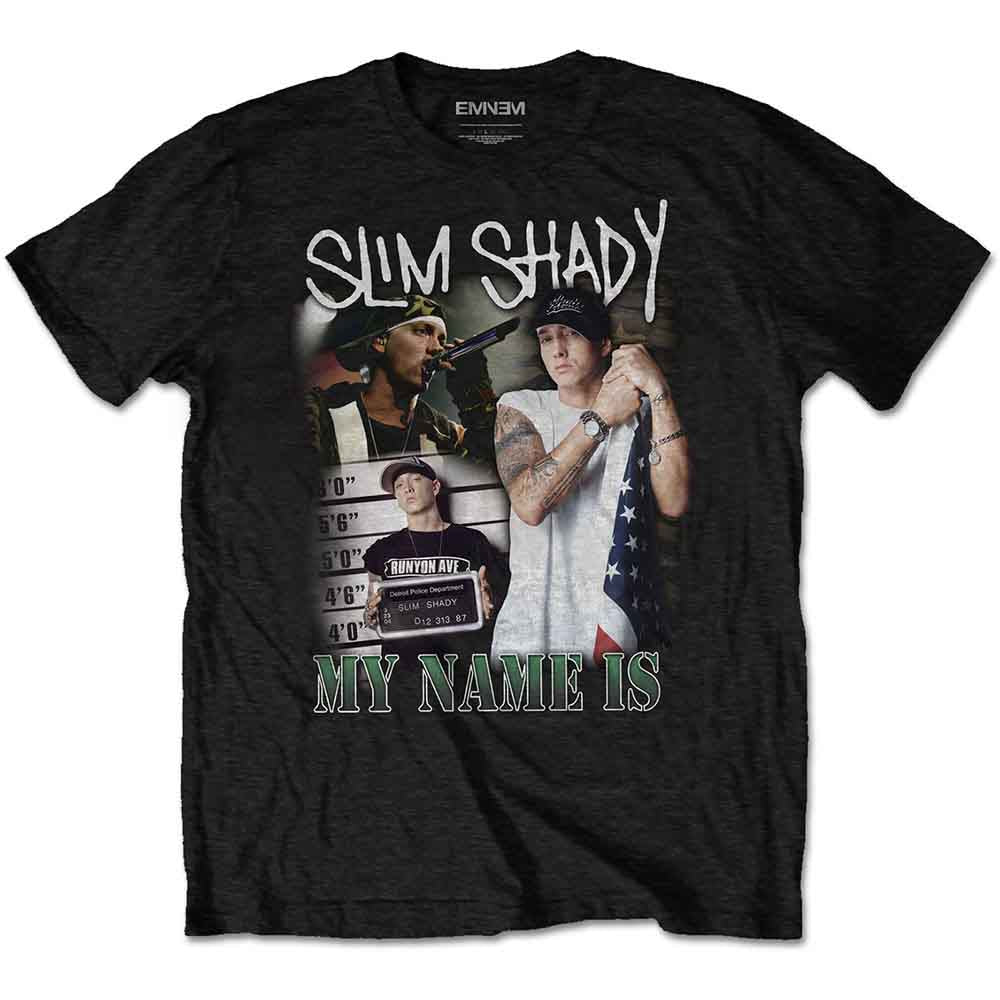 Eminem | My Name is Homage - T-Shirt Black