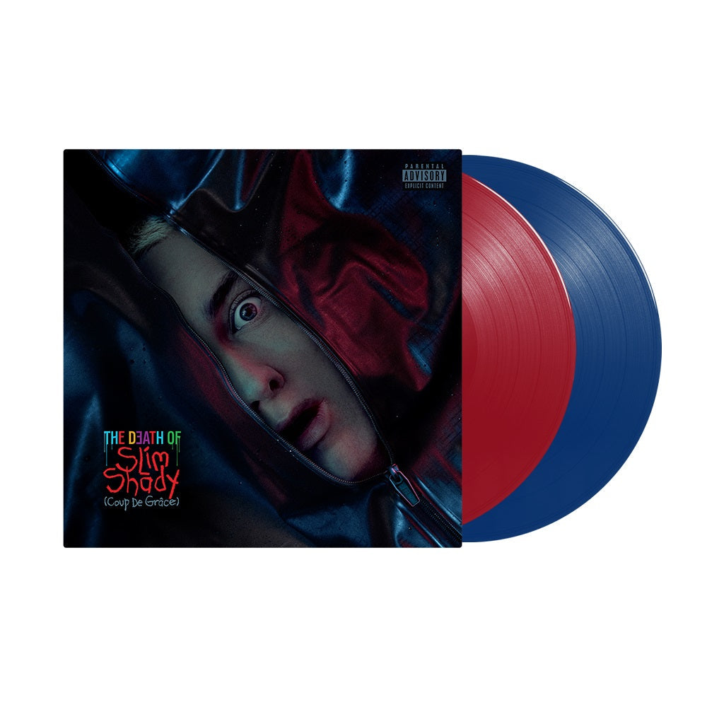 Eminem | The Death of Slim Shady (Coup de Grâce) [Explicit Content] (Colored Vinyl, Red, Blue) (2 Lp's) - Vinyl