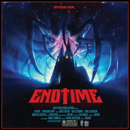 ENDTIME | Impending Doom (Transparent Blue/Red Splatter Vinyl) - Vinyl