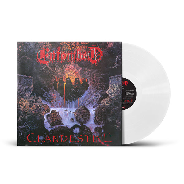 Entombed | Clandestine (White Vinyl) [Import] - Vinyl
