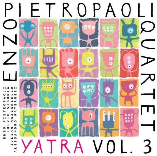 ENZO PIETROPAOLI QUARTET | Yatra Vol. 3 - CD