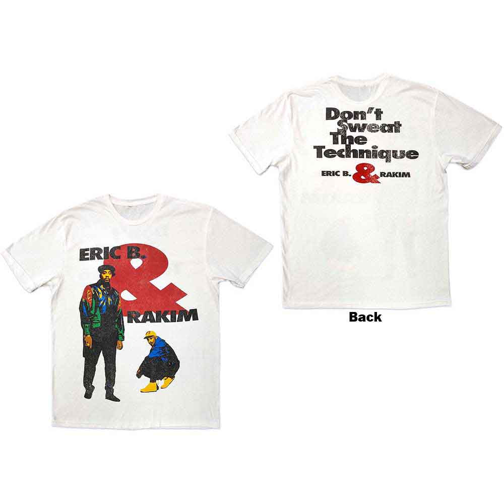 Eric B. & Rakim | Don't Sweat - T-Shirt White