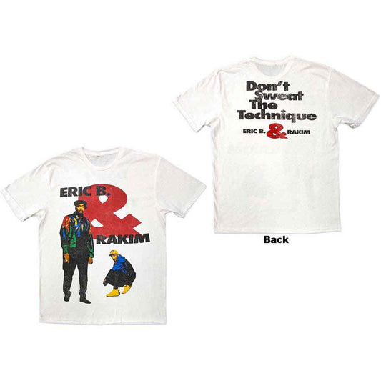 Eric B. & Rakim | Don't Sweat - T-Shirt White
