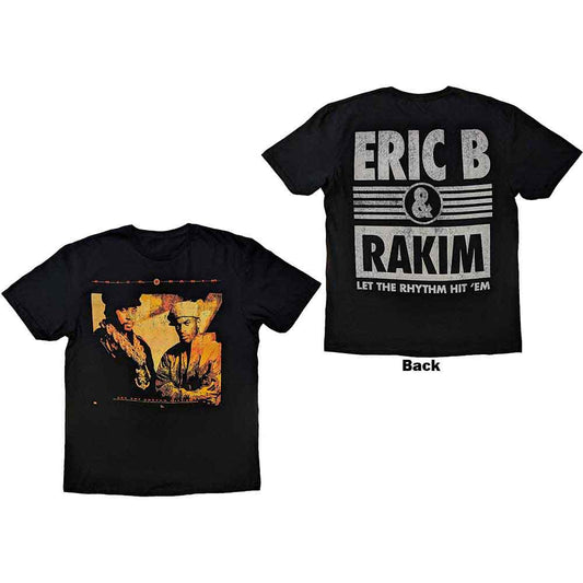 Eric B. & Rakim | Let The Rhythm Begin - T-Shirt Black