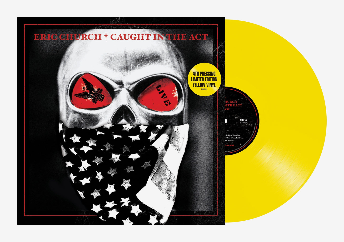 Eric Church | Caught In The Act: Live [Yellow 2 LP] - Vinyl