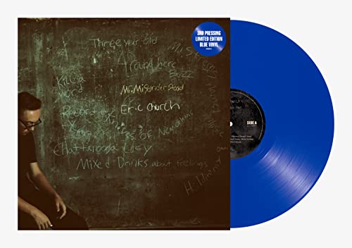 Eric Church | Mr. Misunderstood [Blue LP] - Vinyl