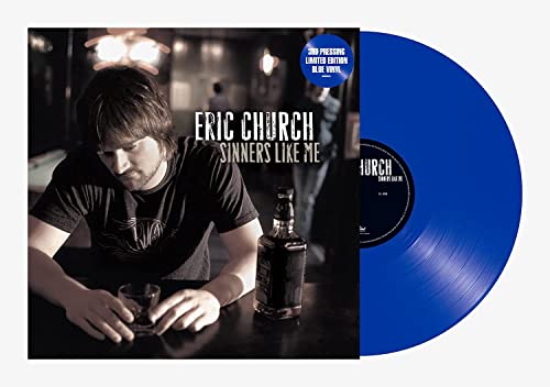 Eric Church | Sinners Like Me [Blue LP] - Vinyl