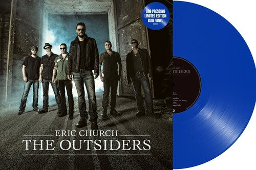 Eric Church | The Outsiders (Limited Edition, Blue Vinyl) (2 Lp's) - Vinyl