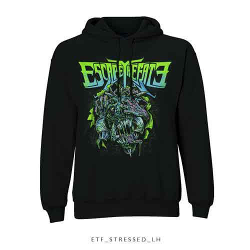 Escape The Fate | Stressed - Sweatshirt Black
