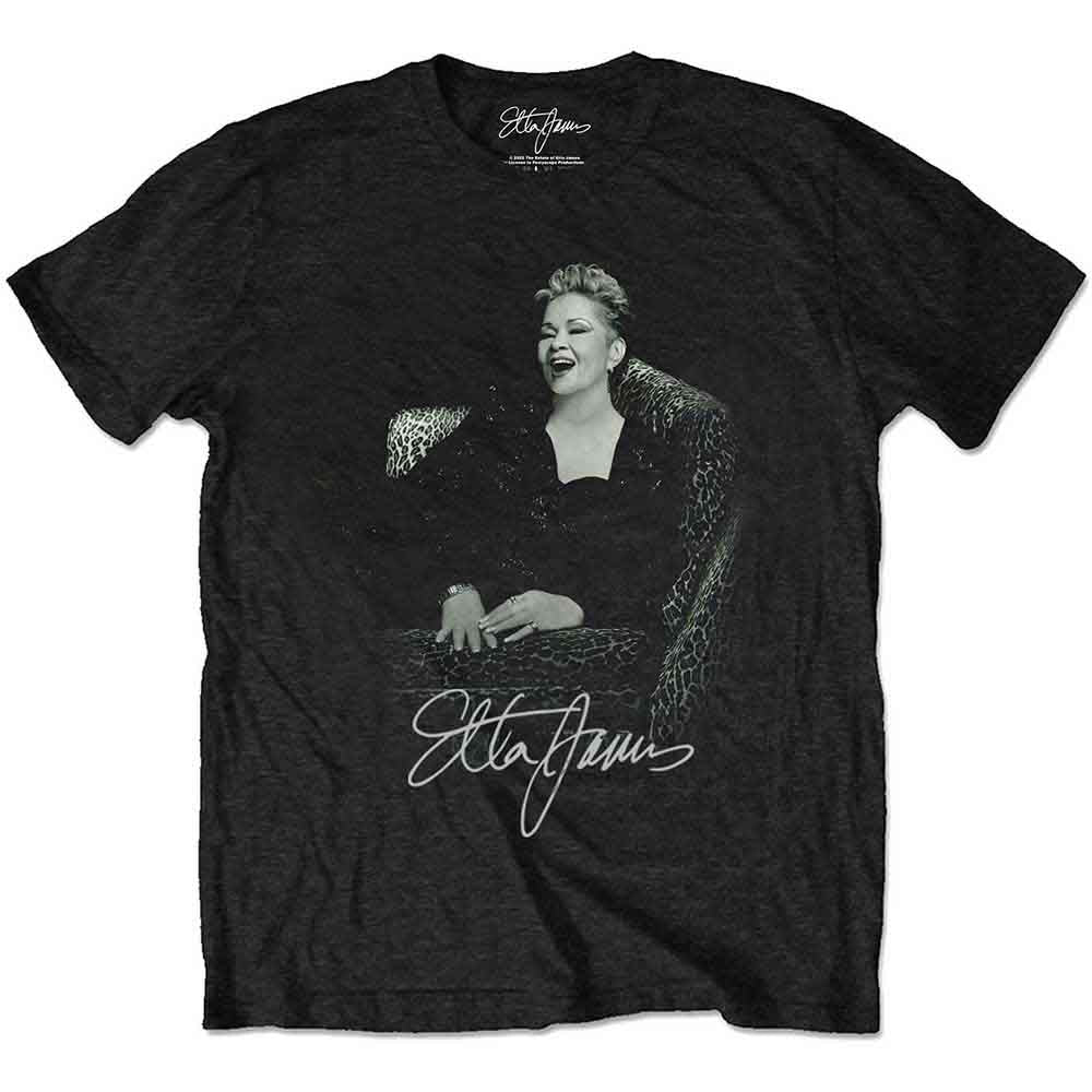 Etta James | Etta Seated - T-Shirt Black