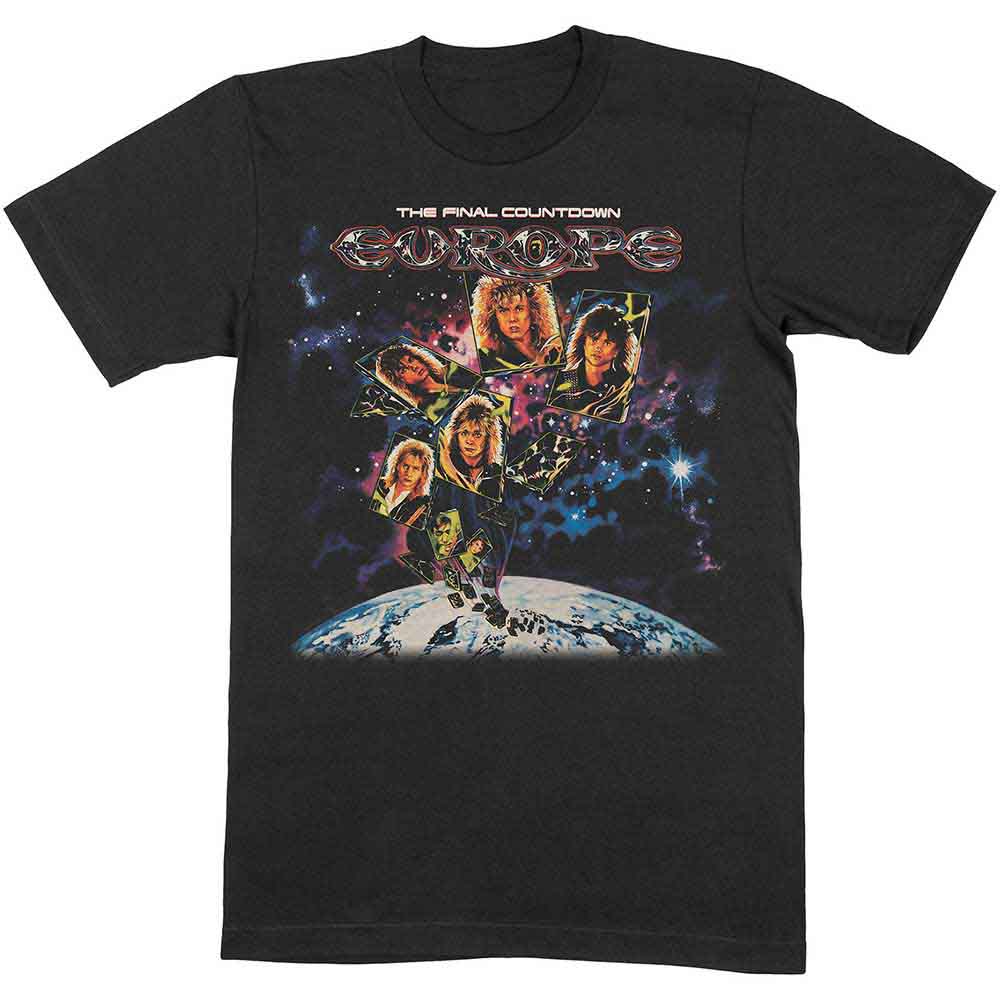 Europe | Final Countdown - T-Shirt Black
