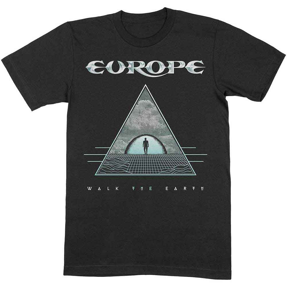Europe | Walk The Earth - T-Shirt Black
