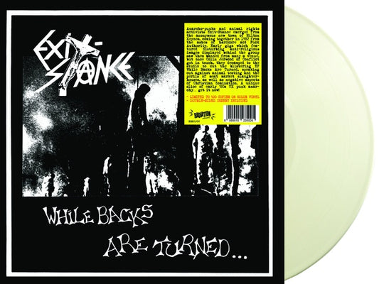 EXIT-STANCE | While Backs Are Turned... (White Vinyl) - Vinyl