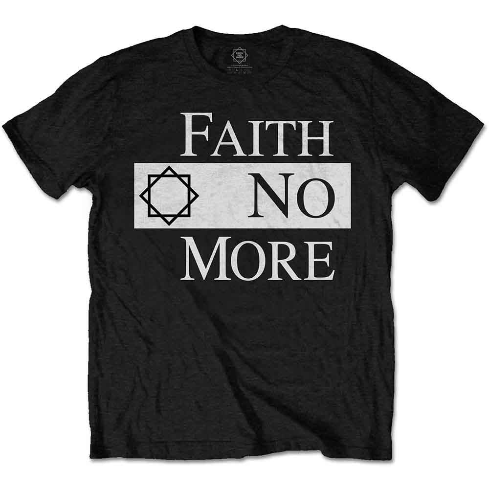 Faith No More | Classic Logo V.2. - T-Shirt Black