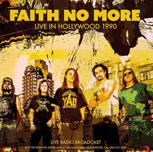 Faith No More | Hollywood 1990 (Limited Edition, 180 Gram Yellow Colored Vinyl) (2 L.p's) [Import] - Vinyl