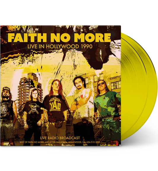 Faith No More | Hollywood 1990 (Limited Edition, 180 Gram Yellow Colored Vinyl) (2 L.p's) [Import] - Vinyl