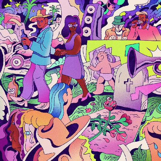 Fat Tony & Taydex | I Will Make a Baby in this Damn Economy (DJ SCREW PURPLE VINYL) - Vinyl