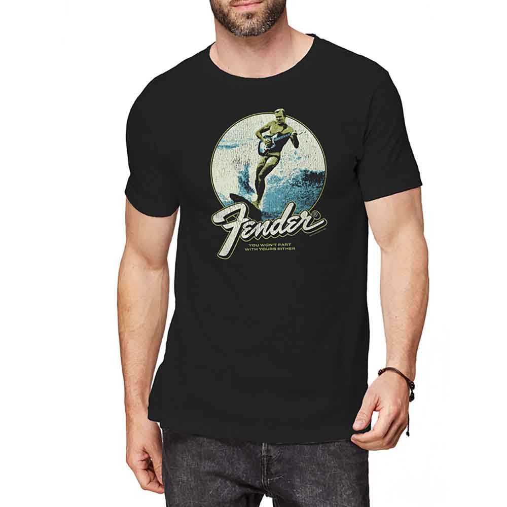 Fender | Surfer - T-Shirt Black