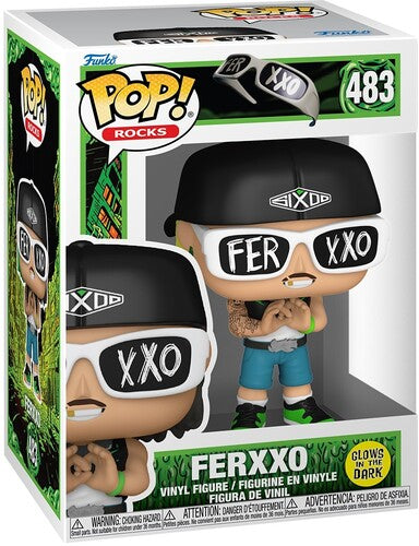 Ferxxo | Funko POP! Rocks: Ferxxo (Glow-in-the-Dark) (Vinyl Figure, Collectible) - Action Figure