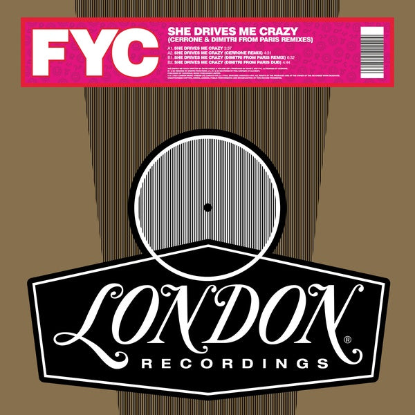 Fine Young Cannibals | She Drives Me Crazy (Cerrone & Dimitri From Paris Remixes) - Vinyl