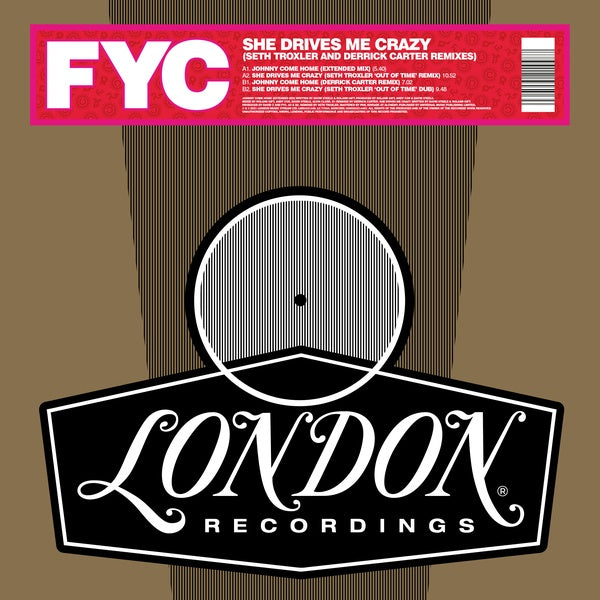 Fine Young Cannibals | She Drives Me Crazy (Derrick Carter And Seth Troxler Remixes) - Vinyl
